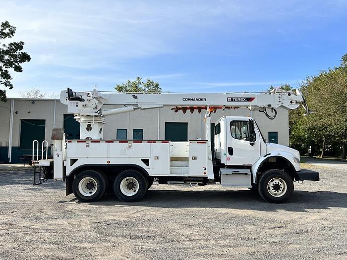 Used Terex Commander C6060 Digger Derrick on 2017 Freightliner M2 6x6 Reg Cab Utility Truck - RA3461