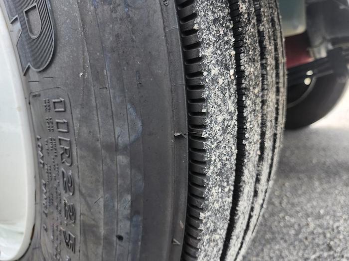 Used Altec DM47B-TR Digger Derrick on 2017 Freightliner M2-106 Flatbed Truck