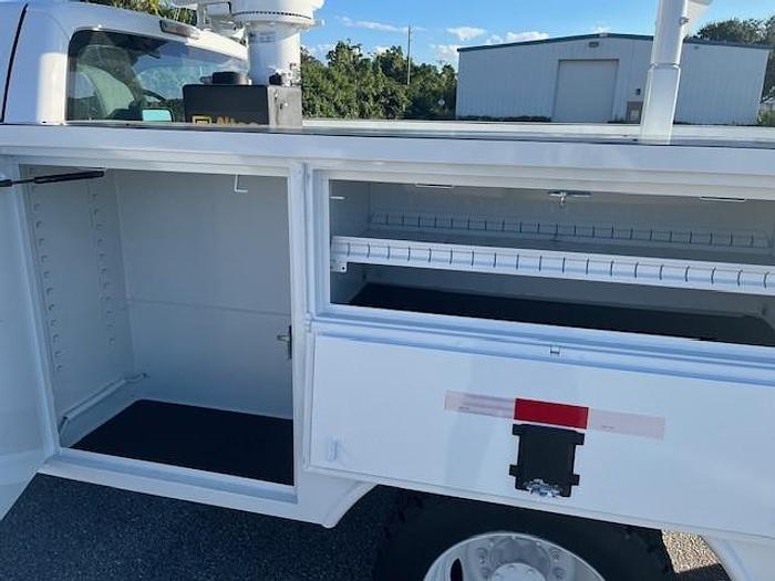 Used Altec AT200A Bucket Boom on 2014 Ford F450 Reg Cab Utility Truck - C70586