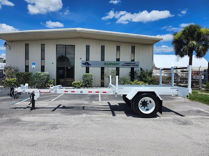 Used RENTAL 2004 Butler BPHD 1500 SA EB Extendable Pole Trailer - 01558-R