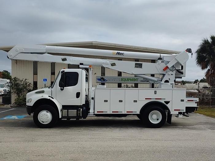 Used Altec AA755-MH Bucket Boom on 2012 Freightliner M2 106 4x4 Reg Cab Utility Truck - D7676