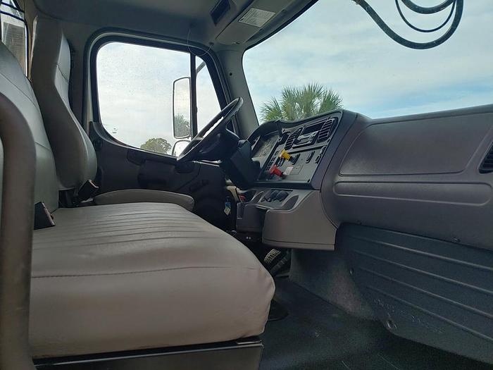 Used Altec DM47BTR Digger Derrick on 2015 Freightliner M2 106 4x4 Reg Cab Utility Truck - Y6699