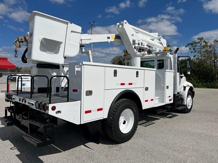 Used Altec TA41M 46ft Bucket Boom on 2014 International 4300 Reg Cab Utility Truck