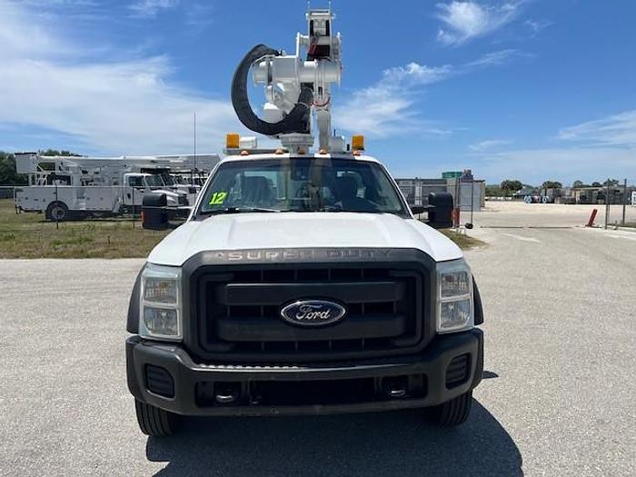 Used Altec AT40G 45ft Articulating Telescopic Boom on 2012 Ford F550 Regular Cab Utility Body - C49716
