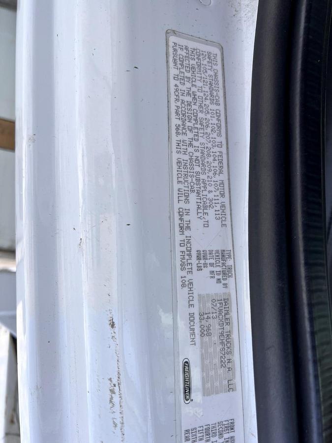 Used Altec AT40C Cable Placer on 2014 Freightliner M2-106 Reg Cab Utility Truck - S7222