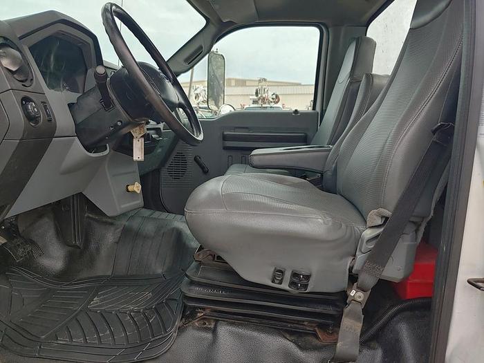 Used Altec LS63 Sign Crane on 2012 Ford F750 Reg Cab Flatbed Truck - 	66987