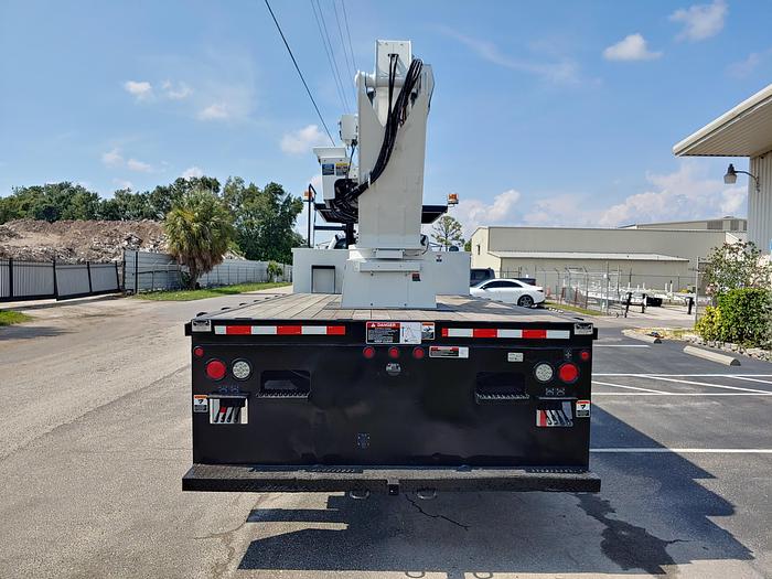 Used Altec LS63 Sign Crane on 2012 Ford F750 Reg Cab Flatbed Truck - 	66987