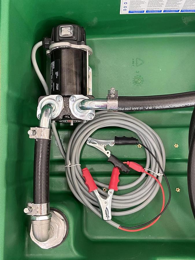 Used AMERICAN FUEL TANK Portable 116 Gal Diesel Transfer Tank with 12V Pump | Model AM-TANK116DIESEL