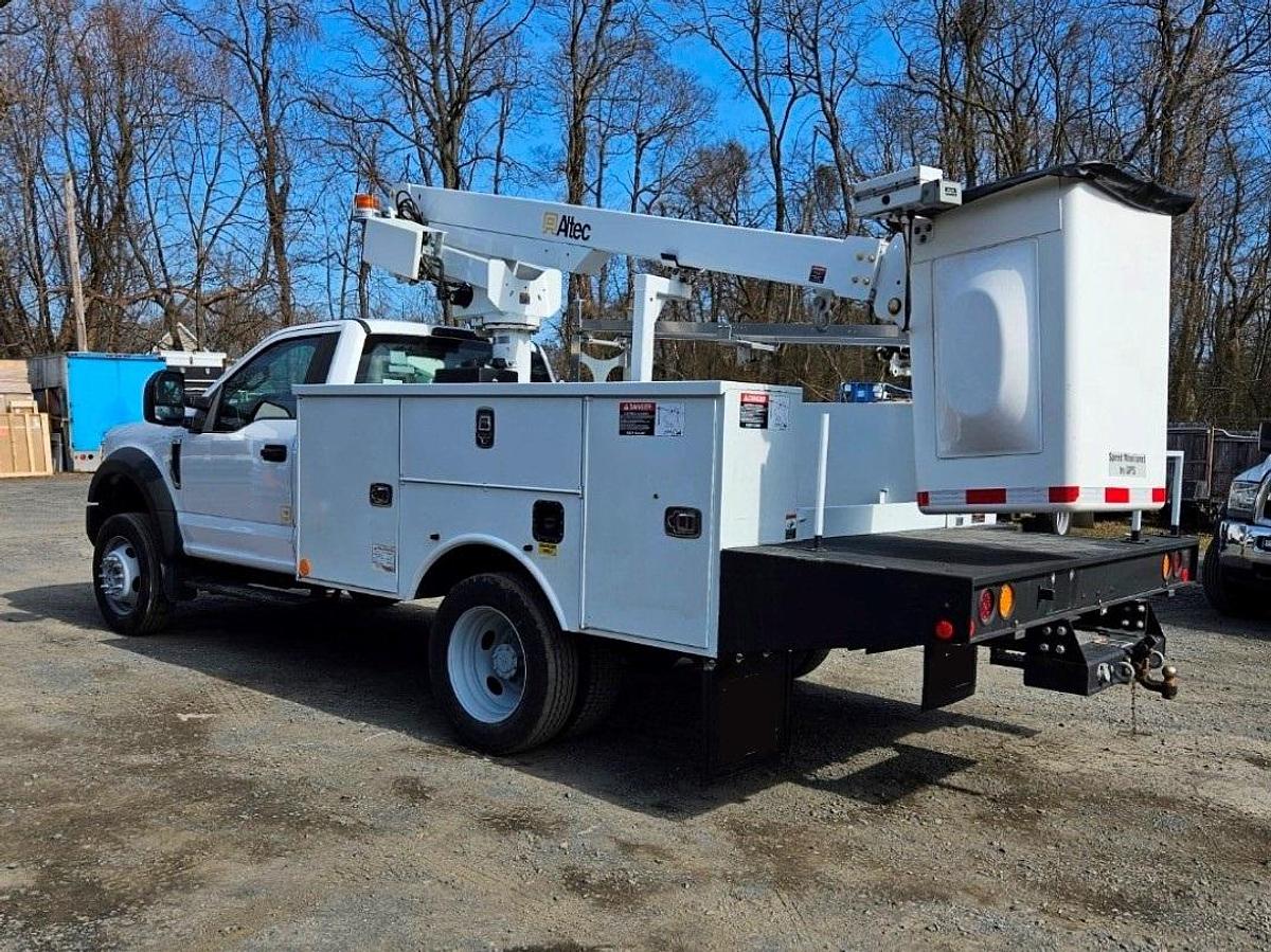 Used Altec AT200A Bucket Boom on 2018 Ford F450 Reg Cab Utility Truck - R02758