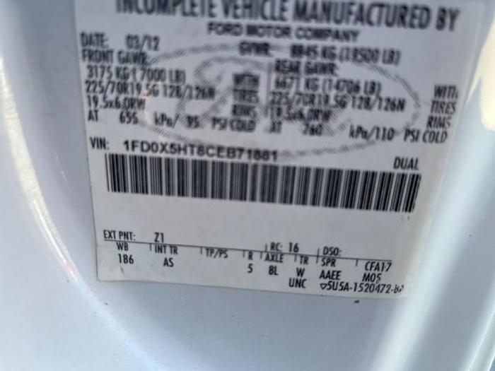 Used 2012 Ford F550 4x4 Extended Cab Chipper Dump Truck - C71881