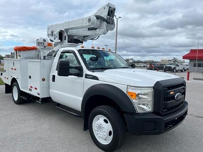 Used Altec AT40M 45ft Bucket Boom on 2012 Ford F550 4x4 Reg Cab Utility Truck - C11105