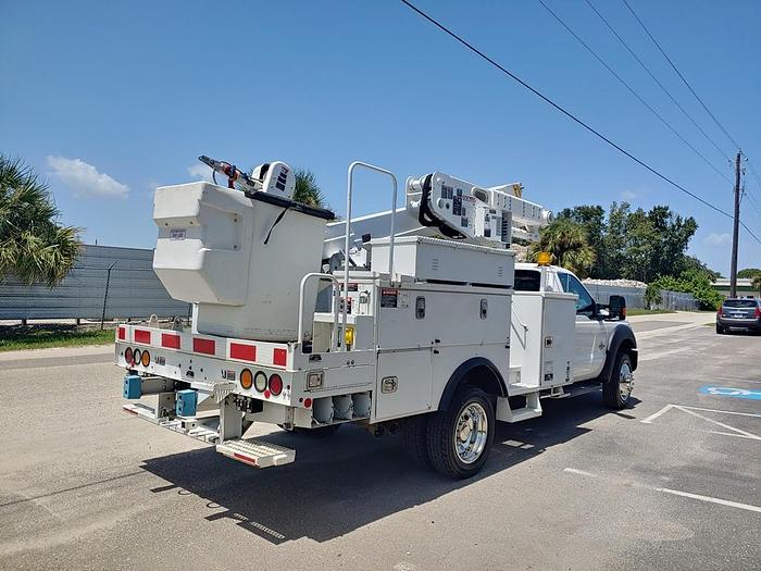 Used 2015 Ford F550 Altec AT40M, 45 ft Material Handler Bucket Truck