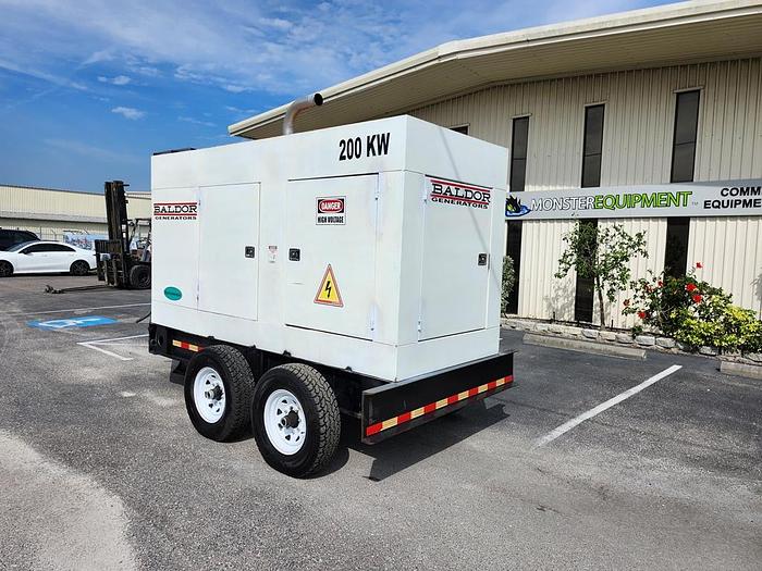 Used BALDOR Mobile Generator 200kW 3-Phase - 00002