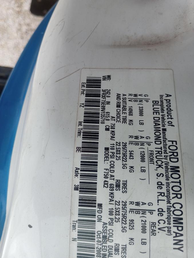 Used 2009 Ford F750 Wilkie 65XRB Sign Crane Truck – M35710