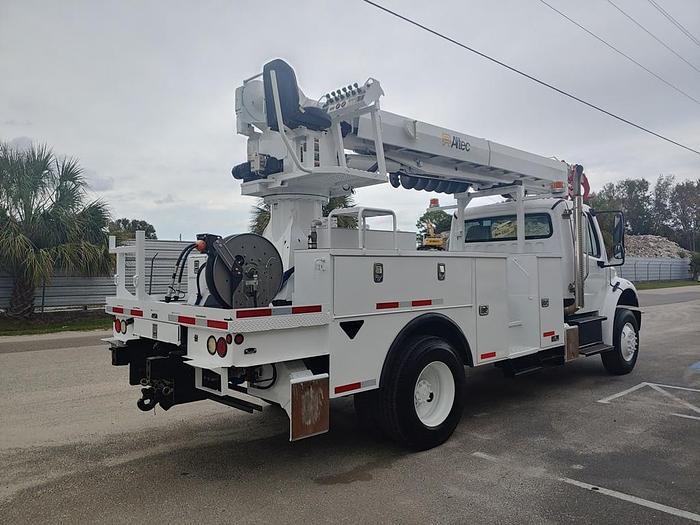 Used Altec DM47BTR Digger Derrick on 2015 Freightliner M2 106 4x4 Reg Cab Utility Truck - C1733