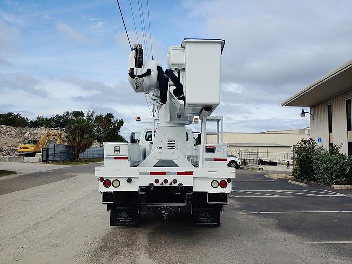 Used Altec AM55-MH Over Center Bucket Boom on 2014 Freightliner M2 106 4x4 Utility Truck - W9313