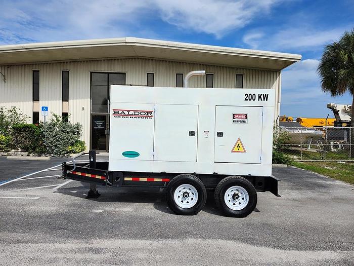 Used BALDOR Mobile Generator 200kW 3-Phase - 00002