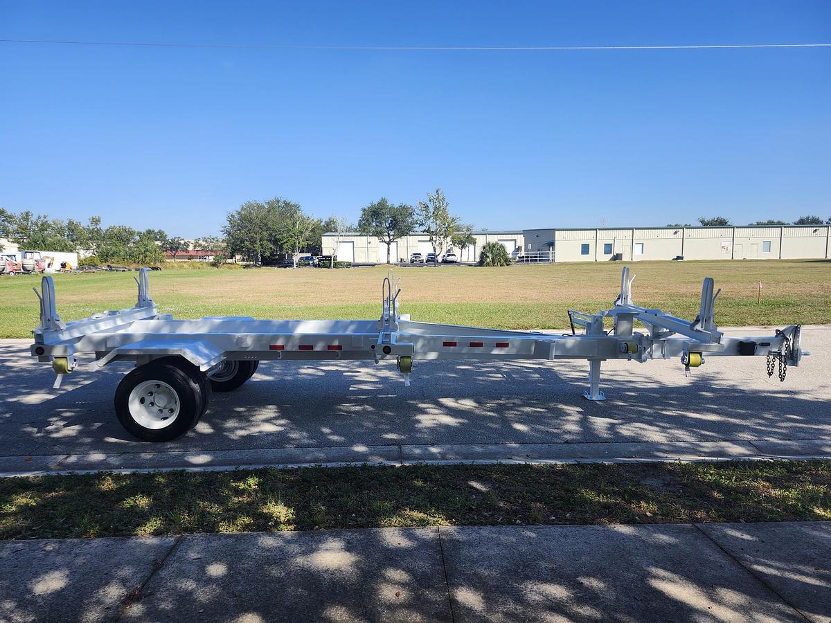 Used 2019 BROOKS BROTHERS PTB-111-15KE Extendable Pole Trailer - H00081