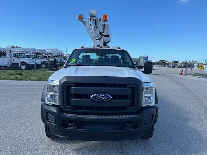 Used Altec AT200 35ft Bucket Boom on 2015 Ford F450 Reg Cab Utility Truck – C12188