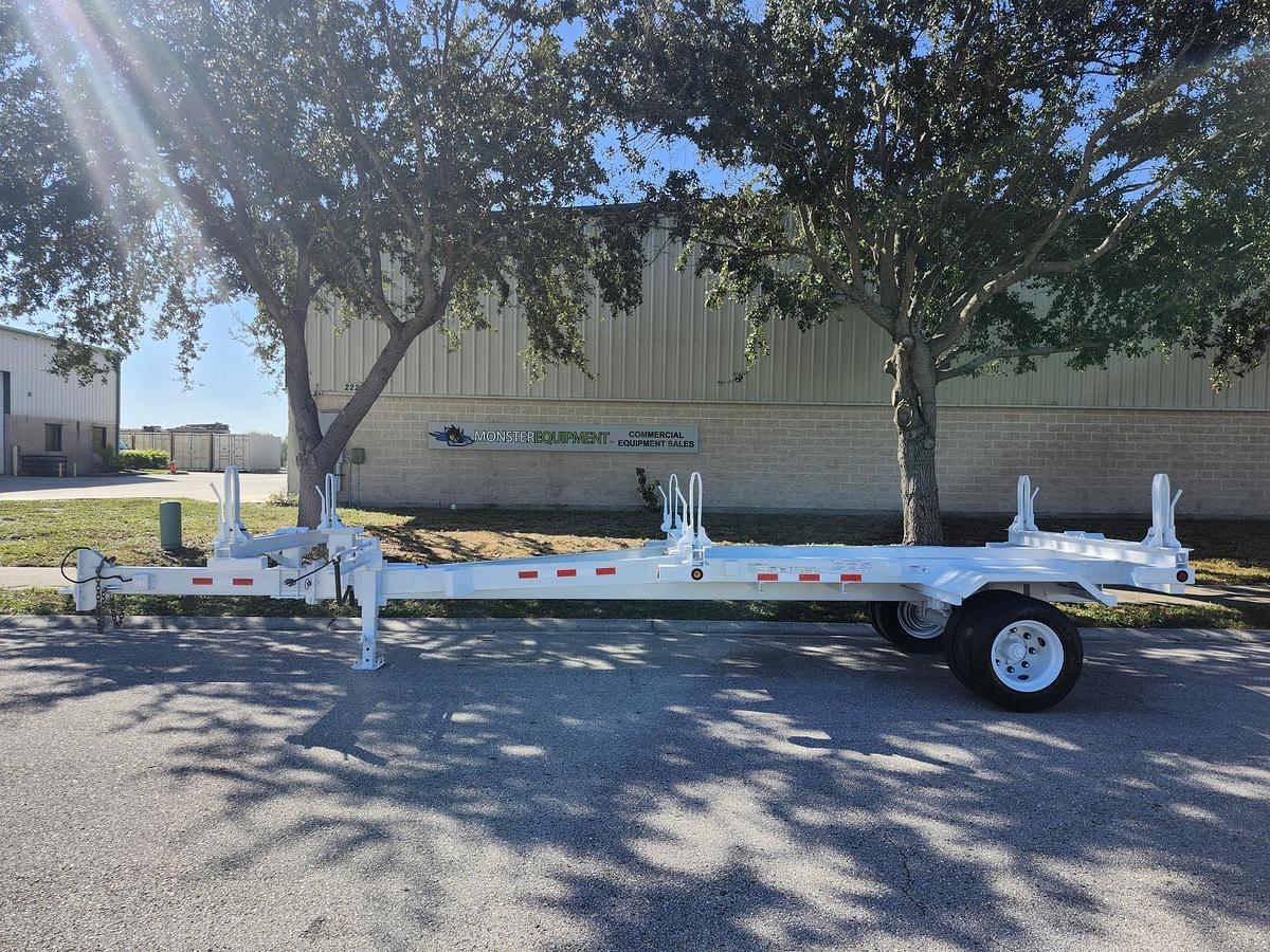 Used 2019 BROOKS BROTHERS PTB-111-15KE Extendable Pole Trailer - H00081