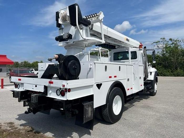 Used Altec DM47-TR Digger Derrec on 2012 International 7300 4x4 Reg Cab Utility Truck – C52937