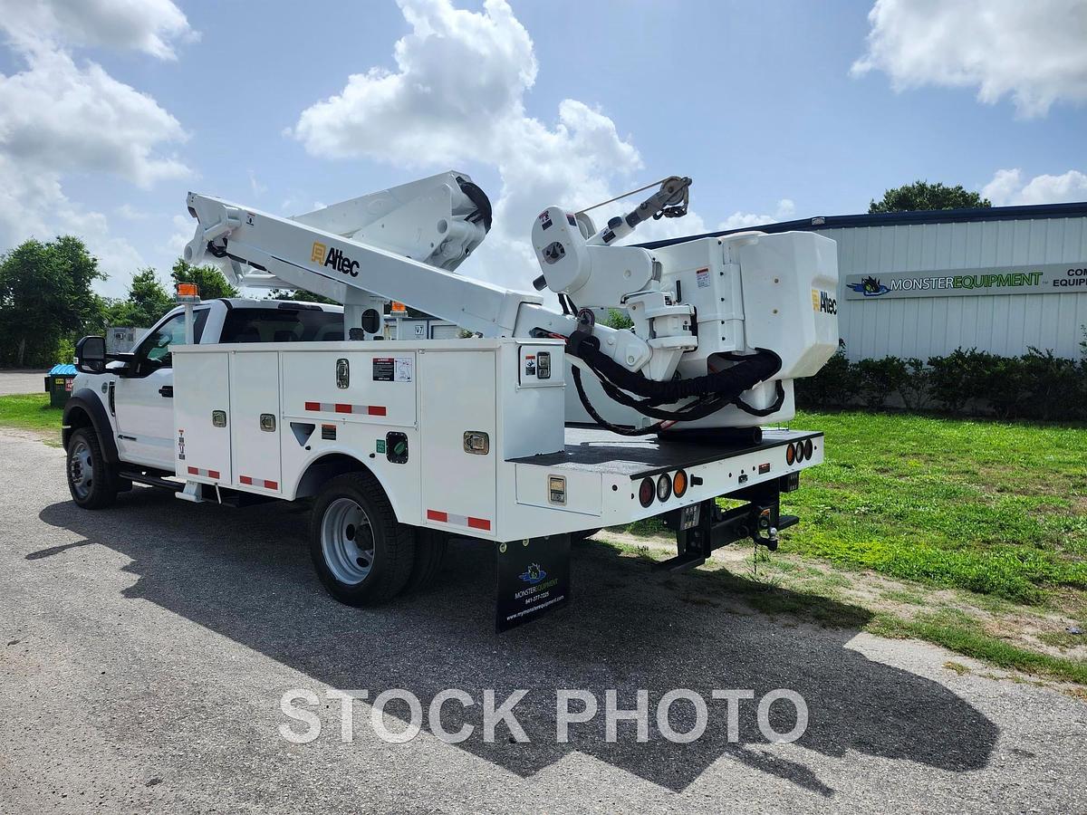 Used Altec AT41M 46ft Insulated Bucket Boom on 2019 F550 4x4 Reg Cab Utility Truck - 25409