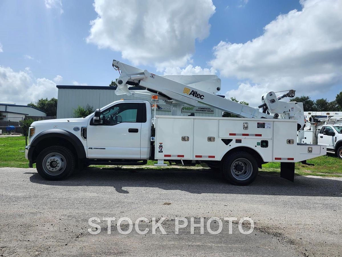 Used Altec AT41M 46ft Insulated Bucket Boom on 2019 F550 4x4 Reg Cab Utility Truck - 25409