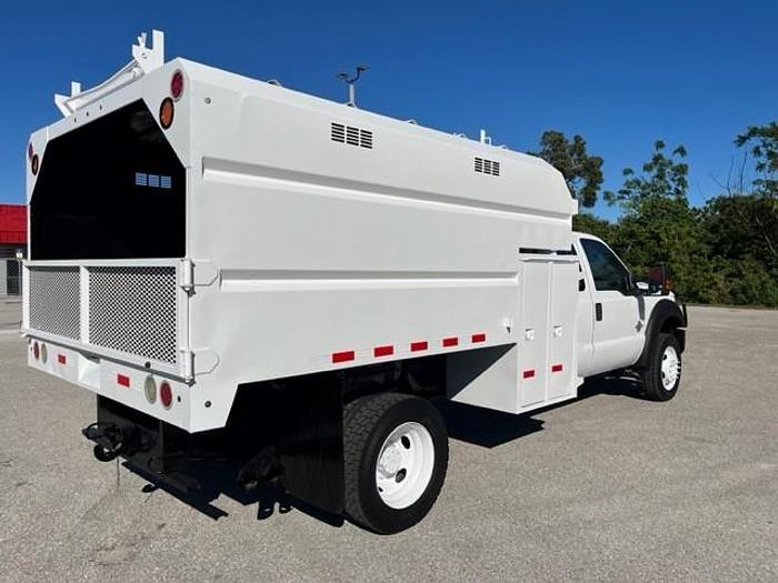 Used 2012 Ford F550 4x4 Extended Cab Chipper Dump Truck - C71881
