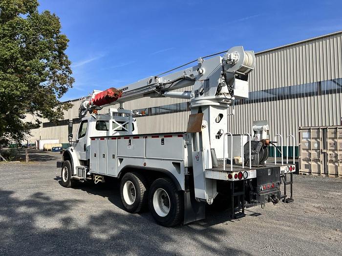 Used Terex Commander C6060 Digger Derrick on 2017 Freightliner M2 6x6 Reg Cab Utility Truck - RA3461