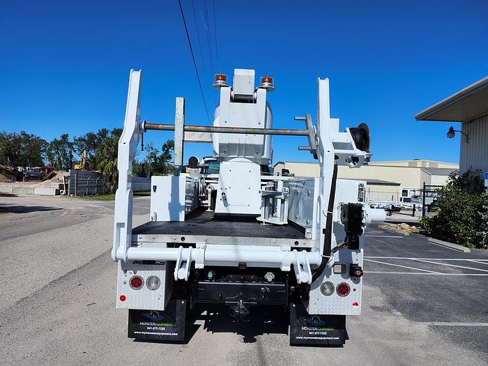 Used Altec T40P Cable Placer on 2018 Ford F750 Reg Cab Utility Truck - 05473