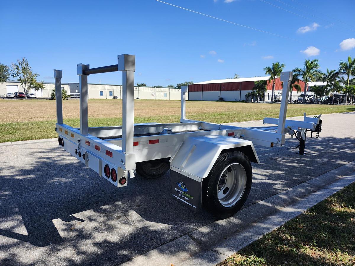 Used Butler BPHD 1500 SA EB Extendable Utility Pole Trailer - 02572