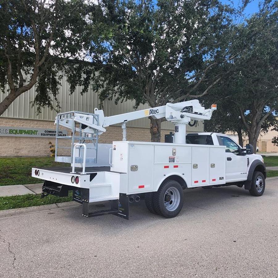 Used Altec AT235P Cable Placer on 2017 Ford F550 Utility Truck - 91911