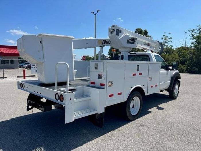 Used Altec AT40G 45ft Bucket Boom on 2016 Ford F550 Reg Cab Utility Truck - C03924