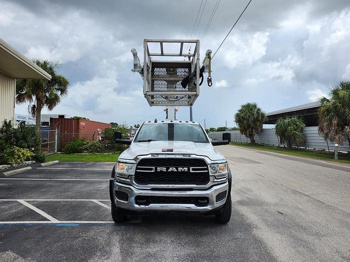 Used Posi-Plus 700 Cable Placer on 2019 Ram 5500 4x4 Reg Cab Utility Bucket Truck - 16670