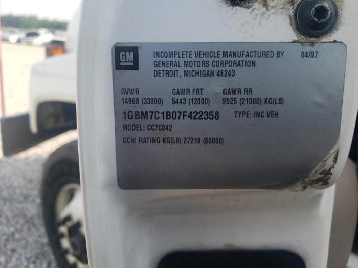 Used Altect AP45A Cable Placer on 2007 Chevrolet C7500 - R22358