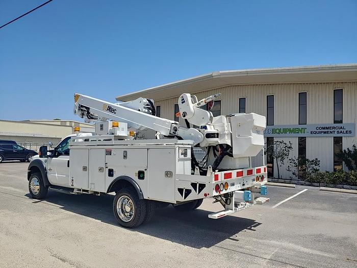 Used 2015 Ford F550 Altec AT40M, 45 ft Material Handler Bucket Truck