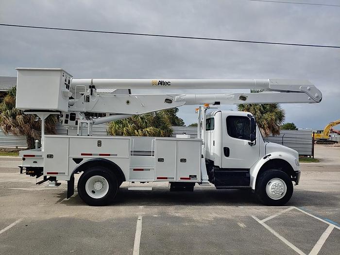 Used Altec AA755-MH Bucket Boom on 2012 Freightliner M2 106 4x4 Reg Cab Utility Truck - D7676