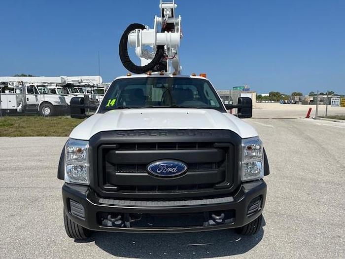Used Altec AT40G Bucket Boom on 2014 Ford F550 Reg Cab Utility Truck - C70634