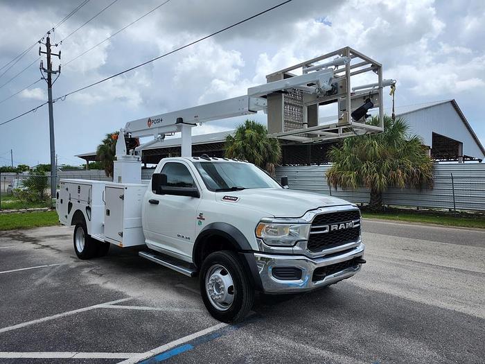 Used Posi-Plus 700 Cable Placer on 2019 Ram 5500 4x4 Reg Cab Utility Bucket Truck - 16670