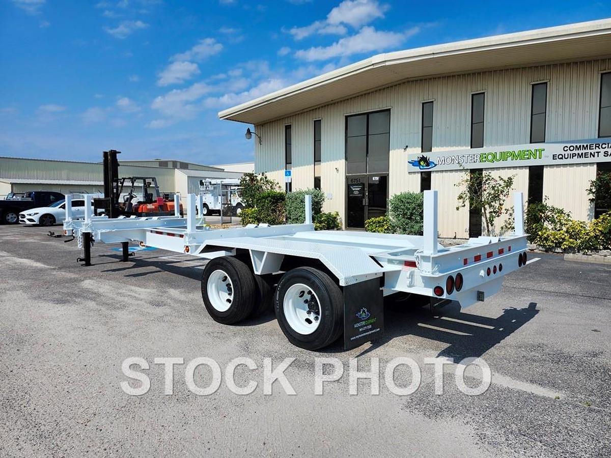 Used 2020 Butler BP3080 TA EB Extendable Pole Trailer - H01146