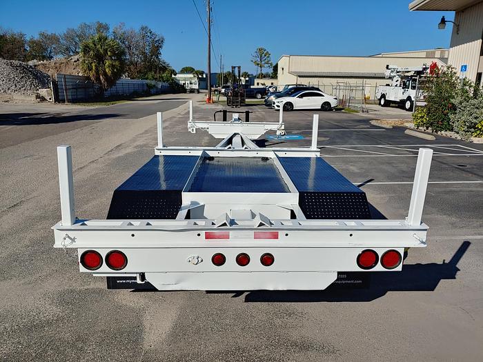 Used 2007 Butler BP2080 TA EB Extendable Pole Trailer - H03507