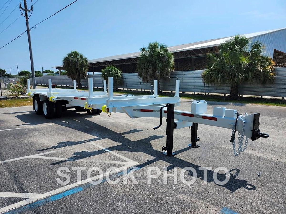 Used 2020 Butler BP3080 TA EB Extendable Pole Trailer - H01146