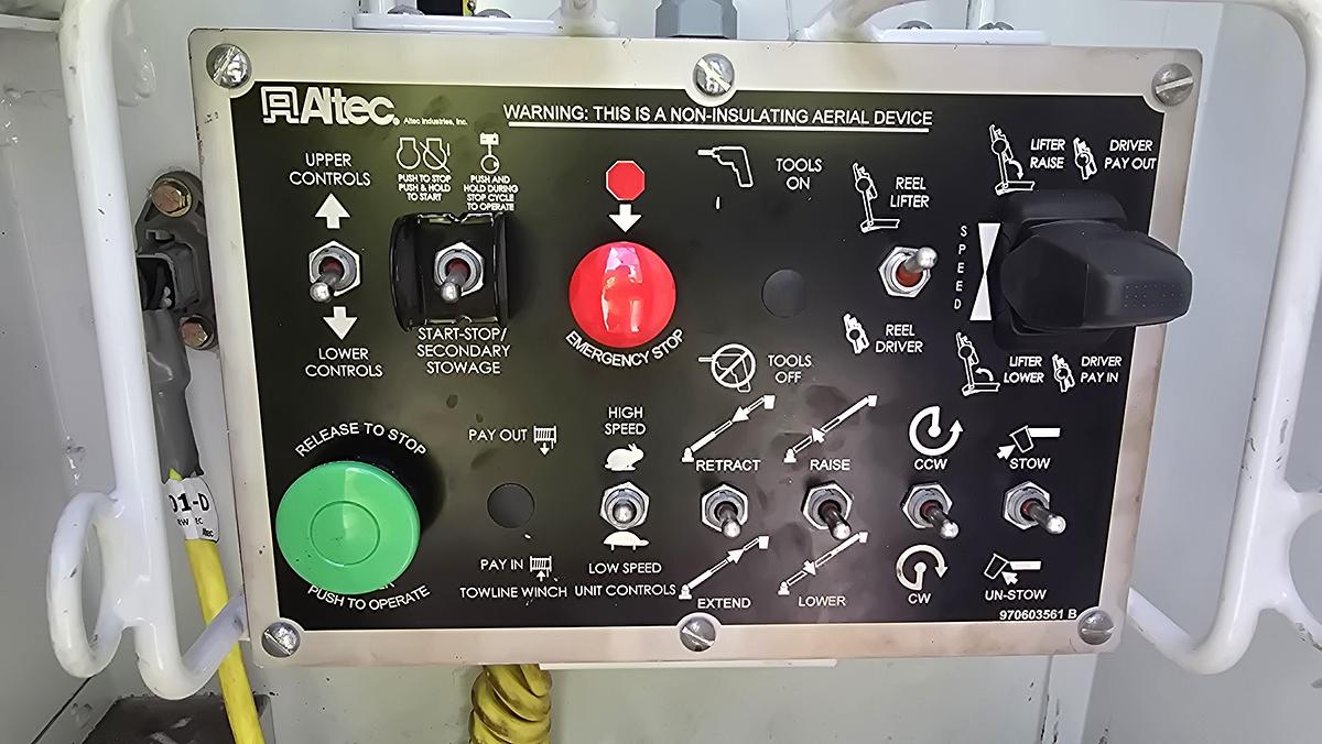 Used Altec T40P Cable Placer on 2024 Freightliner M2 Utility Truck - MH6096