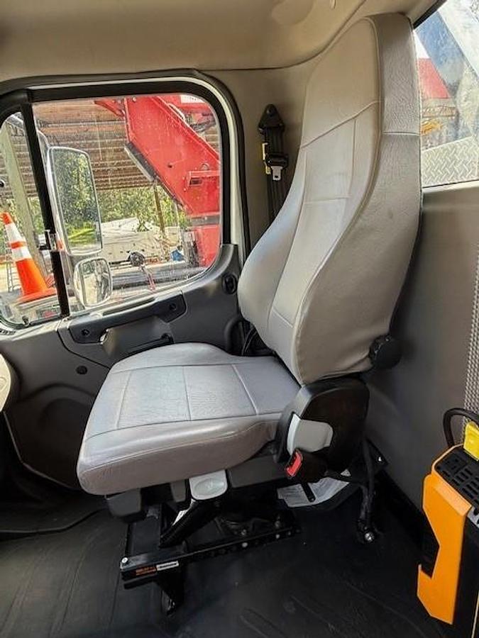 Used Elliott M87 Sign Crane on a 2022 Freightliner M2106 Reg Cab Flatbed Truck - BL0359