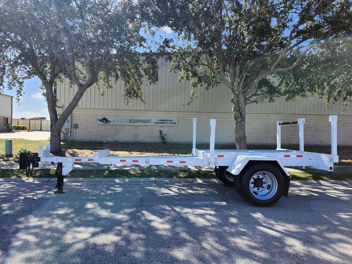 Used Butler BPHD 1500 SA EB Extendable Utility Pole Trailer - 02572