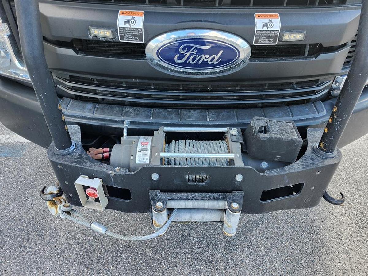 Used Altec AT41M Bucket Boom on 2019 Ford F550 4x4 Reg Cab Utility Truck - 88481