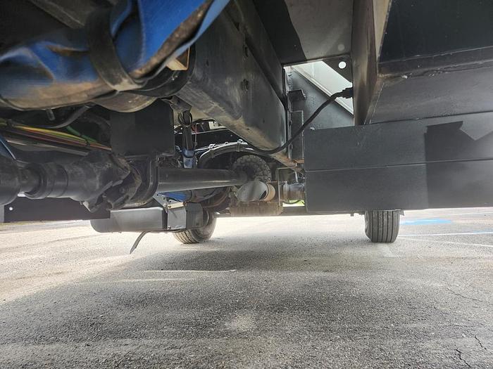 Used Altec DM47B-TR Digger Derrick on 2017 Freightliner M2-106 Flatbed Truck