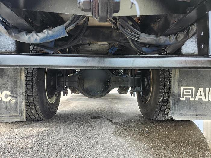 Used Altec DM47B-TR Digger Derrick on 2017 Freightliner M2-106 Flatbed Truck