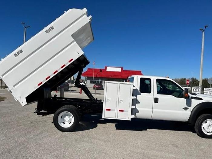 Used 2012 Ford F550 4x4 Extended Cab Chipper Dump Truck - C71881