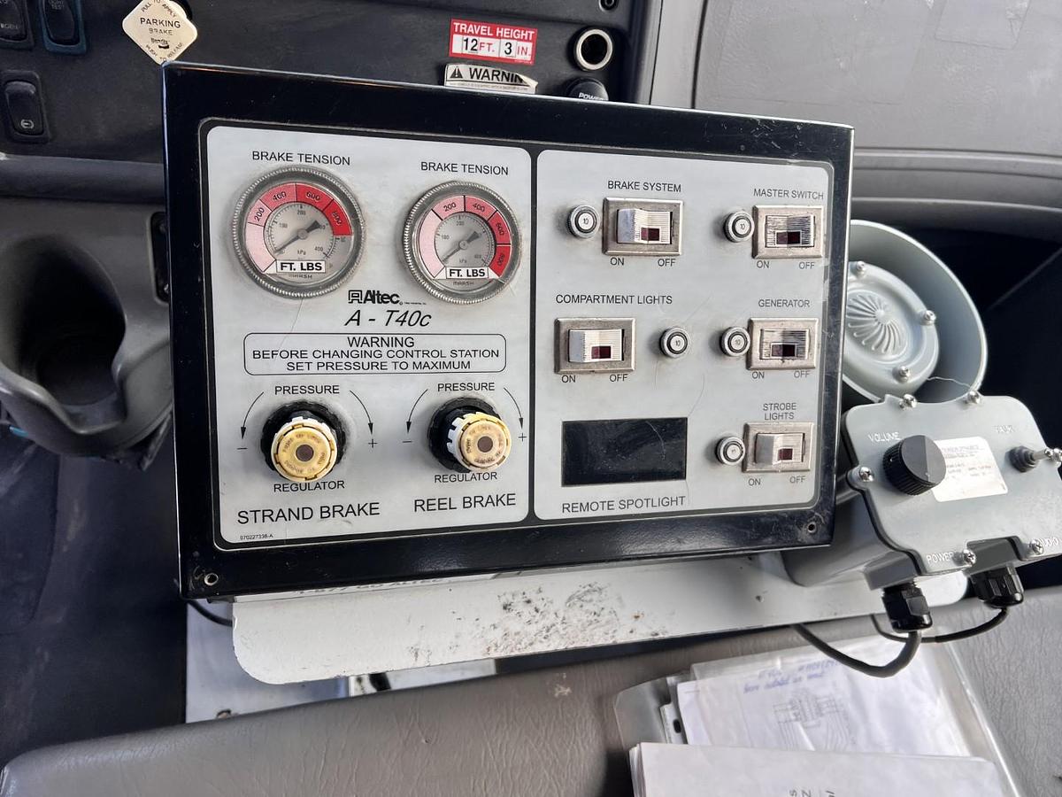 Used Altec AT40C Cable Placer on 2014 Freightliner M2-106 Reg Cab Utility Truck - S7222